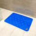 Low Profile Absorbent Non-Slip Floor Mat 60 x 90cm Blue Colour