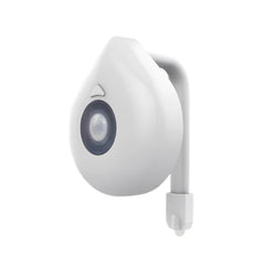 Motion Activated Toilet Night Light - 8-Colour LED Bathroom Safety Light