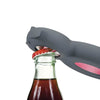 Image of Multi-Function Jar Opener 6-in-1 Bottle, Can & Jar Opening Tool opening crown cap glass bottle with built-in opener