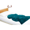 Image of Multi Purpose Sheepskin Rug Closeup on Bed