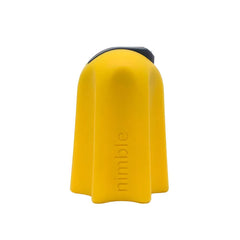 Nimble Finger Mounted Opener with Safe Ceramic Blade yellow fingertip cutter close up product view