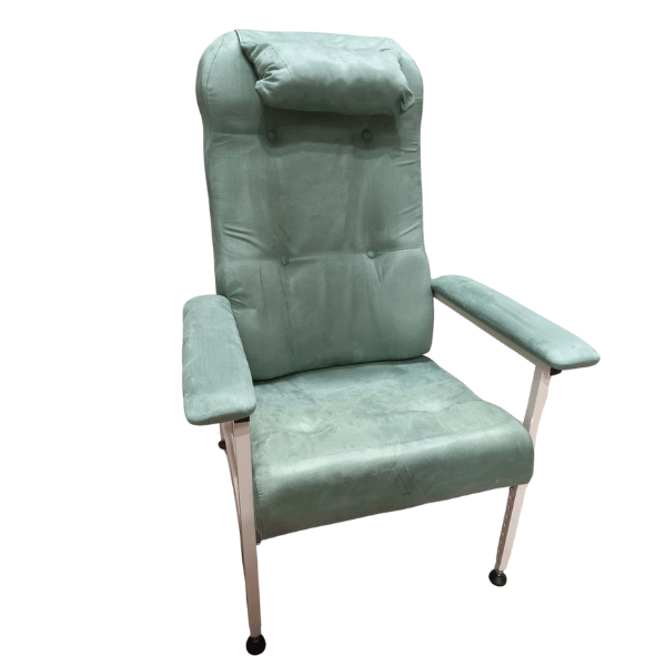 Orthopaedic High Back Chair Fern Fabric