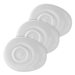 Oval Ceramic Saucer For Seniors White