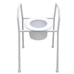 Over Toilet Aid Frame with Seat & Splashguard