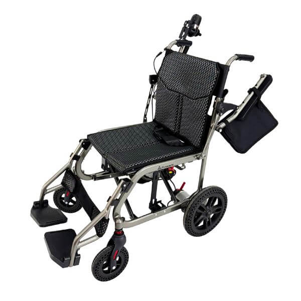 PFG2 Indoor Electric Wheelchair 150W  Both Armrests Flipped Up