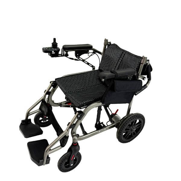 PFG2 Indoor Electric Wheelchair 150W  Half of the Backrest Folded up
