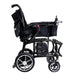 PFL Lightweight Electric Wheelchair 150W Folded Side View