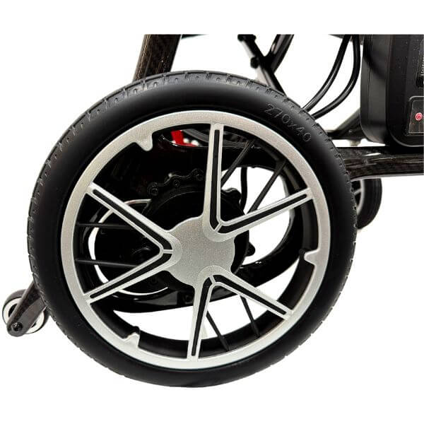 PFL Lightweight Electric Wheelchair 150W Rear View