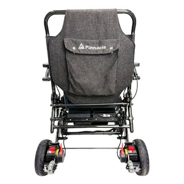 PFP Off Road Electric Wheelchair 360W 24V 12Ah 21kg Rear View