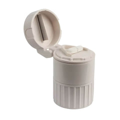 Pill Splitter and Crusher with Storage Compartment