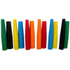 Image of Plastic Stacking Cones for Sensory and Motor Skill Development assorted cones arranged upright in multiple colors