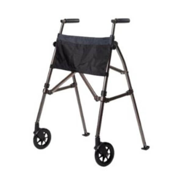 Portable Lightweight Walking Frame 180kg Black Walnut