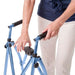 Portable Lightweight Walking Frame 180kg Push Button