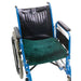 Portable Sheepskin Seat Cover on Wheelchair