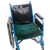 Image of Portable Sheepskin Seat Cover on Wheelchair