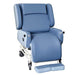 Pressure Relief Air Chair for Bariatric Users front upright view showing wide reinforced seat design