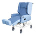 Pressure Relief Air Chair for Bariatric Users side view in upright position for mobility support