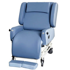 Pressure Relief Air Chair for Bariatric Users upright angled view showing reinforced cushioning