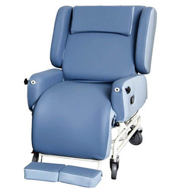 Pressure Relief Air Chair for Bariatric Users upright angled view showing reinforced cushioning