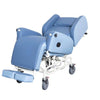Image of Pressure Relief Air Chair for Slim Users partially reclined position demonstrating adjustable backrest