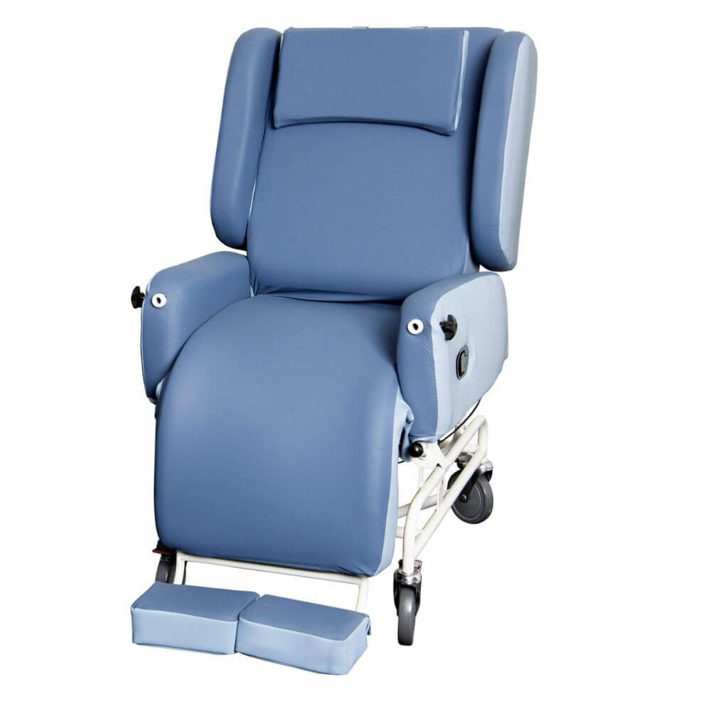 Pressure Relief Air Chair for Standard Users angled front-left view for compact room positioning