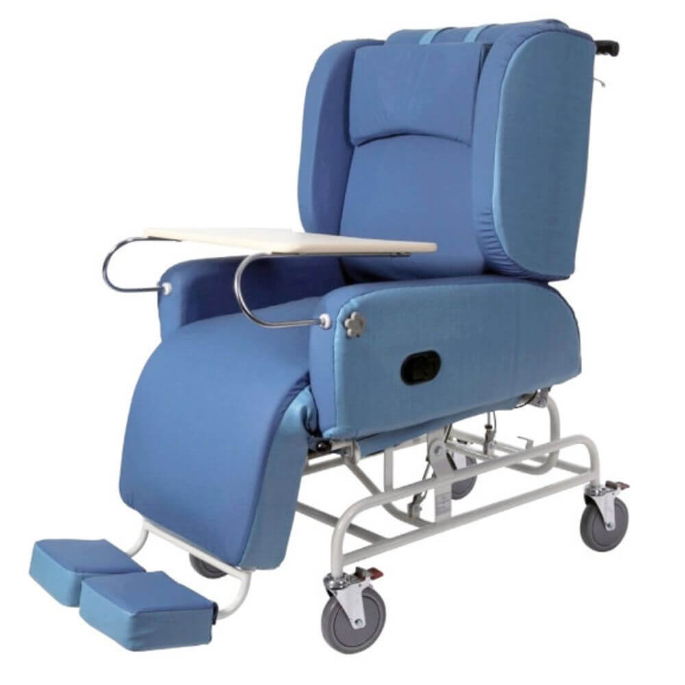 Pressure Relief Air Chair for Standard Users angled upright view showing ergonomic backrest