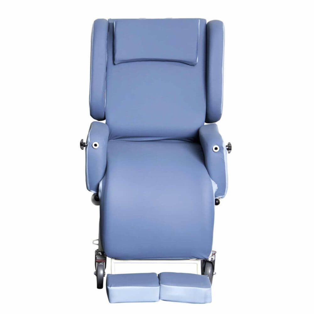 Pressure Relief Air Chair for Standard Users upright front view showing full cushioning