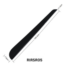RIRSR05 Rubber Threshold Ramp for Doorways Wheelchairs & Scooters Access Ramp 1.3cm rise 105.4cm x 7.6cm