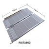 Image of RIST1902 Portable Folding Wheelchair Ramp lightweight aluminium access ramp 122cm x 74cm