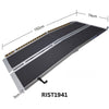 Image of RIST1941 Folding Wheelchair Ramp portable slip-resistant access ramp 152cm x 74cm