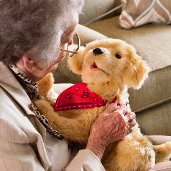 Realistic Dog Toy For Dementia Joy For All Companion Pet Pups Realistic dog toy for dementia joy for all companion pet pups