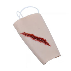 Realistic Wearable Forearm Laceration | Bleeding Wound Simulation Kit