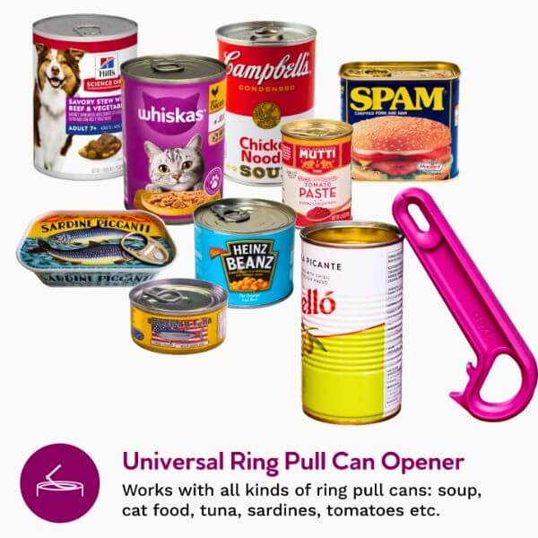 Ring can pull opener Universal Use