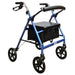 RoverGlide 8 Inch Wheel Rollator Powder Blue