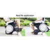Image of Rover Powerchair electric wheelchair outdoor curb climbing demonstration