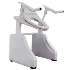 Royale Flush Powered Toilet Lift Seat with Bidet elevated seat position with powered lifting mechanism