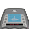 Image of Self Powered Recumbent Exercise Bike with LCD Display close-up of Matrix console screen and controls