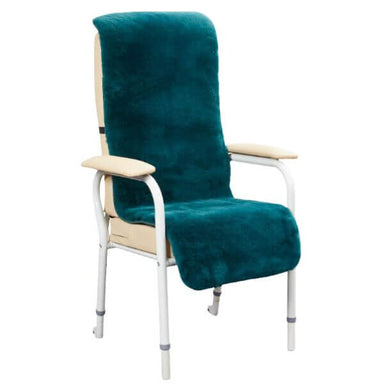 Sheepskin Chair Cover on Dining Chair