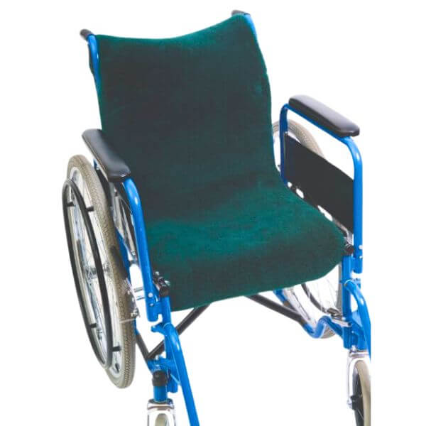 Sheepskin Wheelchair Cover Comfortable & Secure Fit
