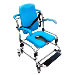 Shower Commode with Safety Belt