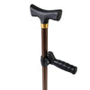Image of Sit to Stand Assist T Handle Walking Stick close up of ergonomic T handle and support grip design