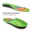 Image of Sports Orthotic Insoles with Arch Support and Gel Cushioning showing biomechanical arch support profile and contoured footbed