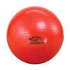 Image of THERABAND Pro Series SCP Exercise Stability Ball for Core and Balance red exercise ball isolated on white
