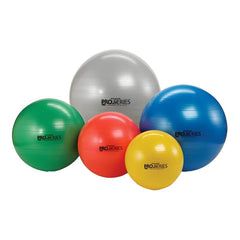 THERABAND Pro Series SCP Exercise Stability Ball for Core and Balance set in blue red green yellow and gray