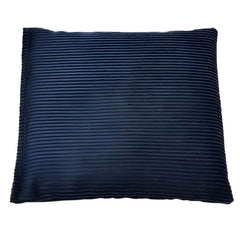 The Wheat Bag Australian Reusable Heat Pack navy ribbed rectangular cushion for natural pain relief