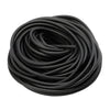 Image of Theraband Non-Latex Resistance Exercise Tubing for Strength Training black coiled tubing on white background
