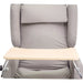 Tilt in Space Chair Bed with Pressure Relief and Recline close up of pressure relief seat cushioning