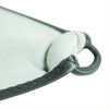 Image of Tumble Forms Cozzee Feeder Seat Cover close up of stitched edge with metal ring attachment detail