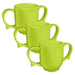 Two-Handled Ceramic Mug Green Pack