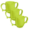 Image of Two-Handled Ceramic Mug Green Pack